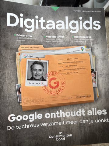 Stapeltje Digitaalgids Consumentenbond
