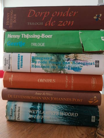 Boekenpakket: 6 Christelijke Romans