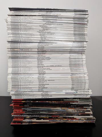 Grote collectie Slagwerkkrant tijdschriften (2002-2020)