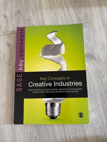 Key Concepts in Creative Industries - SAGE