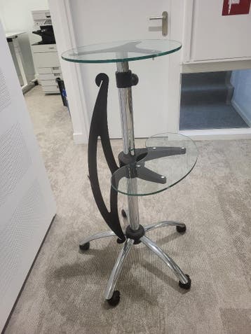Glazen Projectortafel