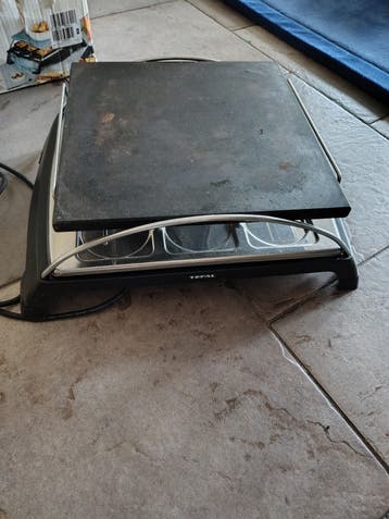 Tefal Maxi Pierrade-Raclette Steengrill-Raclette (Gebruikt)