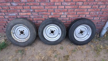 Complete wielenset 4x100mm, as 60mm, R12