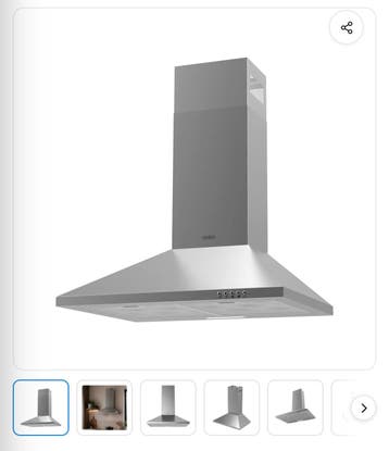 Afzuigkap plaatsen in keuken met verlaagd plafond