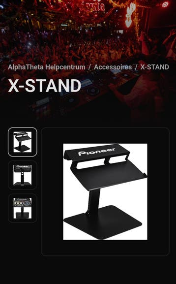 Pioneer X-STAND DJ-standaard