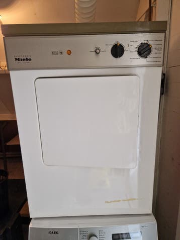 Miele Electronic De Luxe Luchtafvoer Wasdroger