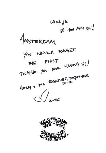 Parool met advertentie Harry Styles