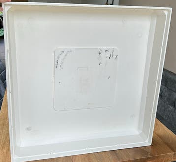 Lekbak wasmachine