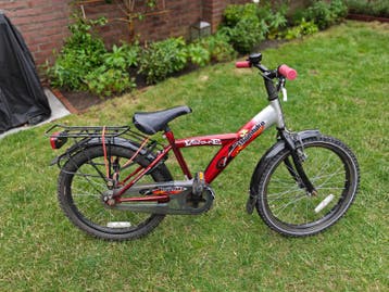18 inch jongensfiets - Gebruikt maar nog goed