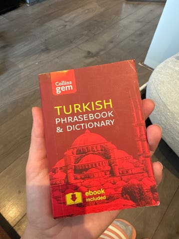 GRATIS Pocket Collins Turkish Phrasebook & Dictionary