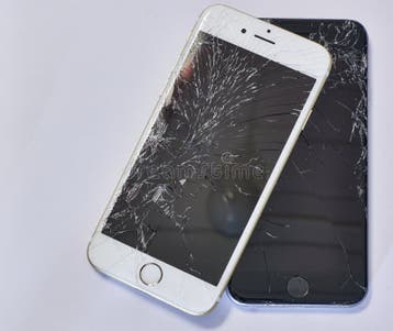 Gezocht kapotte telefoons.