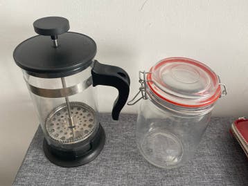 Gratis Melkschuimer en opslagpot