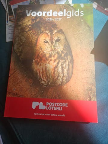 Voordeelgids 2026/2027 postcodeloterij