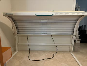 Cleosun Zonnebank - Enkelzijdig voor een complete bruining