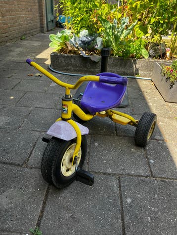 Kettler driewieler geel paars - gratis af te halen