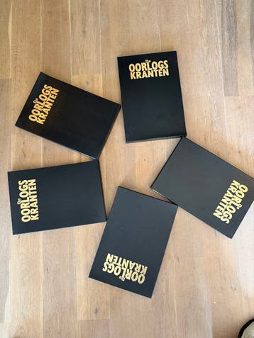 De Oorlogskranten - Complete set in 5 banden