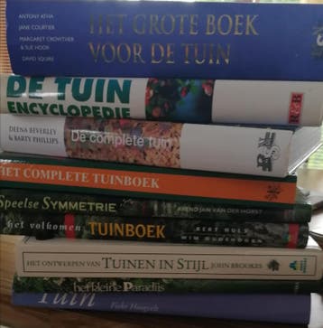 Grote collectie tuinboeken - diverse onderwerpen