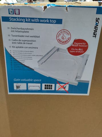 Scanpart Stacking Kit met Werkblad - Universeel