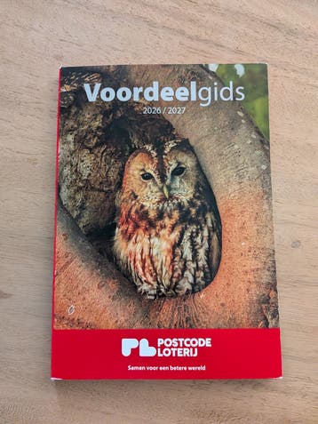 Postcode Loterij Voordeelgids 2026/2027