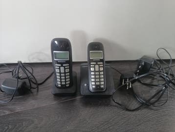 Siemens Gigaset AC 160 (draadloze telefoons) met opladers