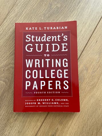 Student's Guide to Writing College Papers - Kate L. Turabian