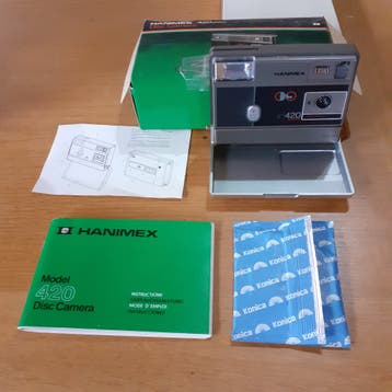 GRATIS af te halen  fotocamera HANIMEX 420