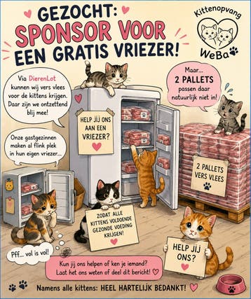 Gezocht diepvrieskast