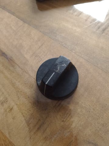 knop voor gas fornuis