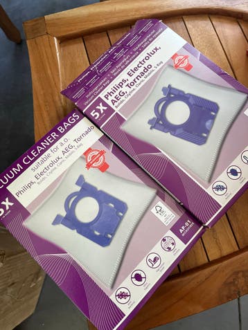 Stofzuigerzakken Philips, Electrolux, AEG, Tornado (10 stuks