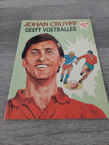 vintage stripboek JOHAN CRUIJF (1984)