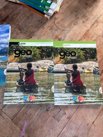 De Geo Aardrijkskunde VMBO-T/HAVO Leer- en Werkboek 2023