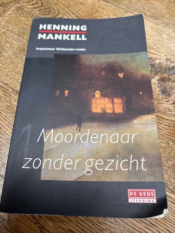 Moordenaar zonder gezicht - Henning Mankell (Inspecteur Wall