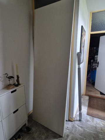 GRATIS - IKEA PAX Hasvik schuifdeuren wit 150x236 + rails