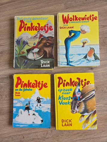 4 boeken Pinkeltje
