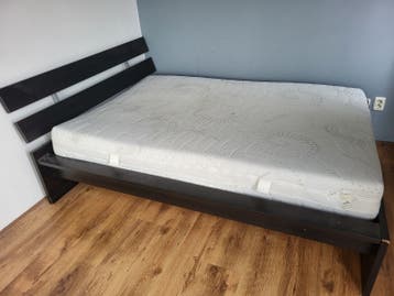 Gratis twijfelaar met matras (gebruikt, ligt nog goed)