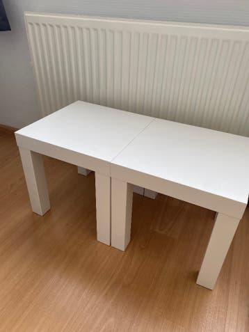 2 IKEA bijzettafeltjes