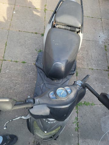 Scooter werkend