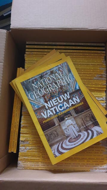 Oude National Geographic tijdschriften