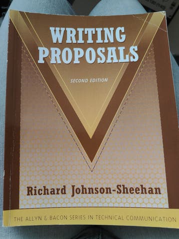 Writing proposals