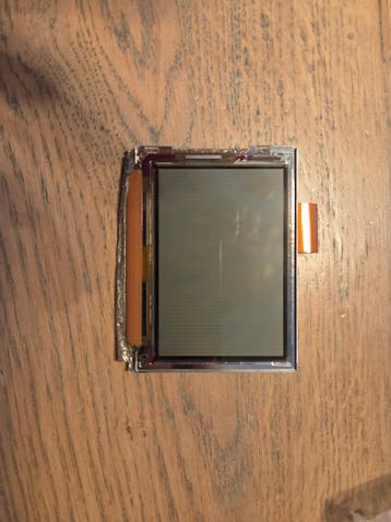 Origineel nintendo GBA scherm