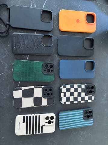 Diverse iPhone 13 pro hoesjes -
