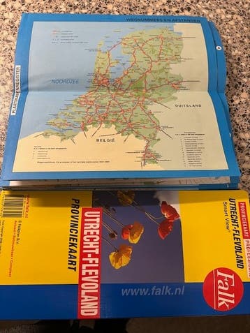 Falk Provinciekaart Utrecht-Flevoland (nieuw)