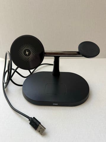 Draadloze oplader 3-in-1 voor telefoon, horloge en oortjes