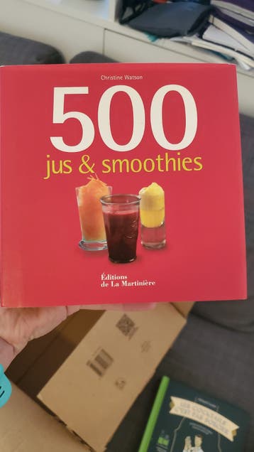 juice and smoothies book french