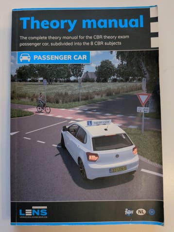 ENGLISH version! CBR Theorieboek en Samenvatting Personenaut