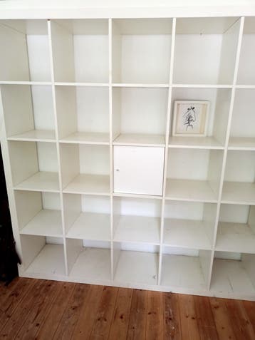 boekenkast ikea. 2 bij 2 meter