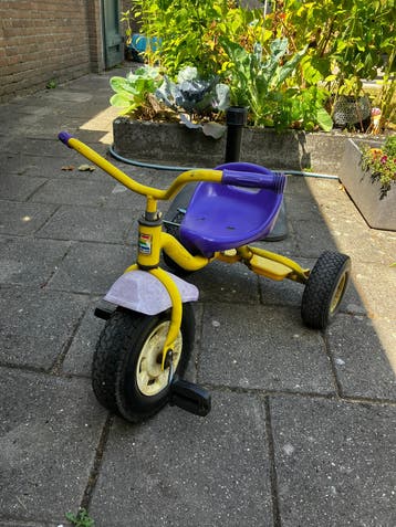 Kettler driewieler geel-paars