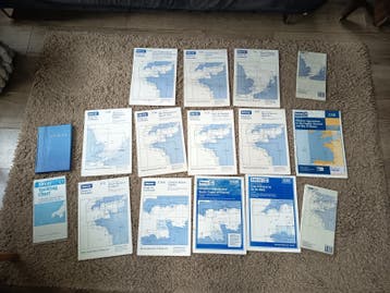 Zeilkaarten Engeland en Frankrijk - Imray Yachting Charts