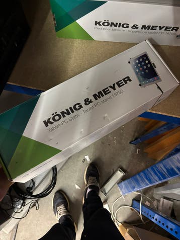 K&M 19793 Standaard iPad/Tablet statief