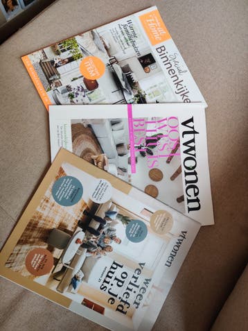 Vtwonen & At Home Woonmagazines - Set van 3